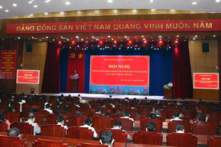 Ban Tuyên giáo Trung ương: Hội nghị Báo cáo viên Trung ương tháng 01/2021